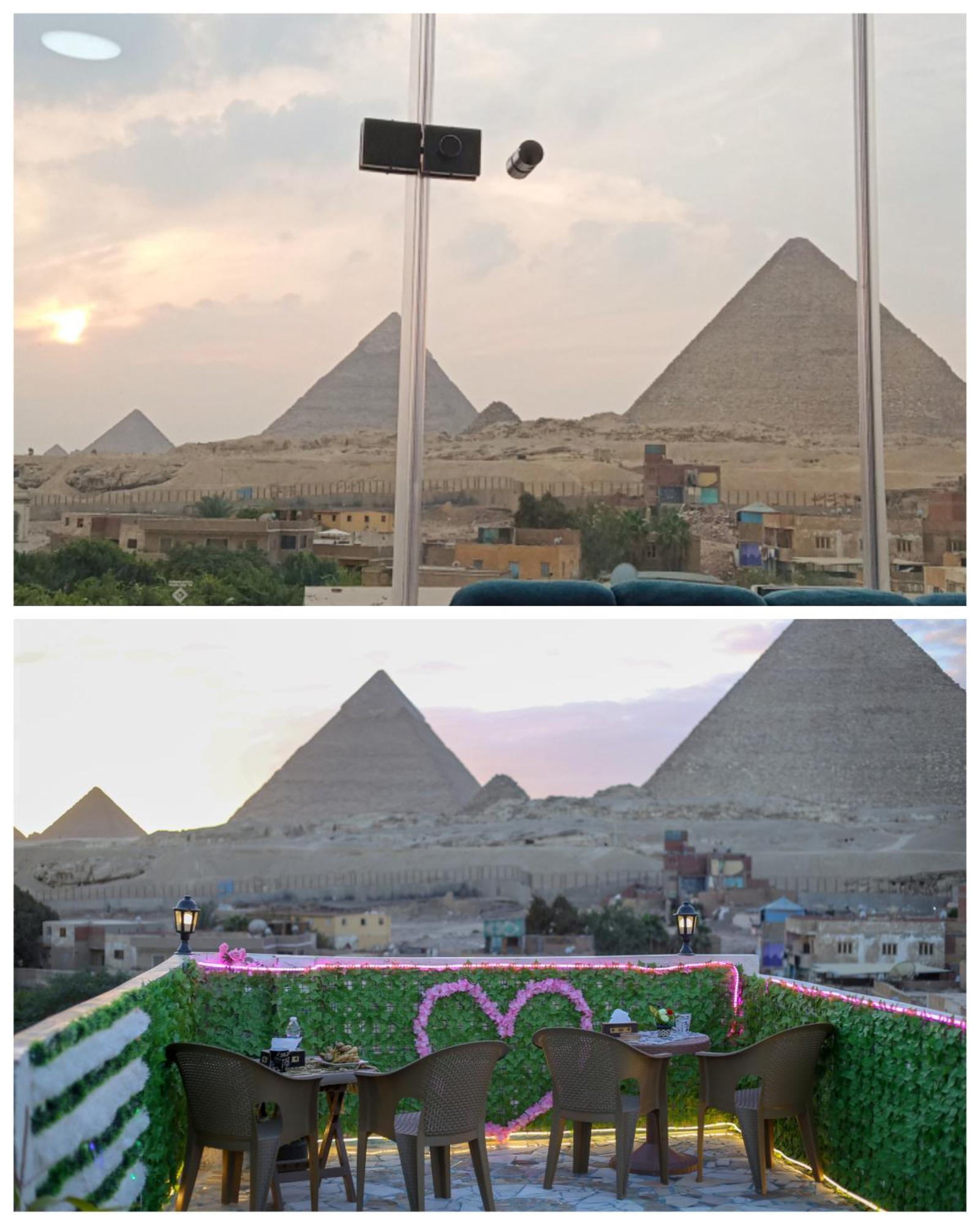Pyramids Show Hotel Kafret el-Gabal Exterior foto